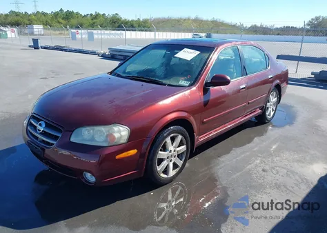 2002 Nissan Maxima Gle z USA, uszkodzony, nr VIN JN1DA31A62T321200
